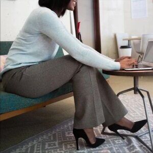 Betabrand Herringbone Dress Yoga Pants